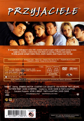 Przyjaciele sezon 4 [4DVD]