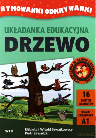Rymowanki Odkrywanki - Układanka eduk. Drzewo