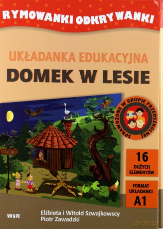 Rymowanki Odkrywanki - Układanka edukacyjna Domek