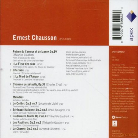 Norman/Dalberto/Omc/Jordan: Chau: Poeme De L\'amour Et De La [CD]