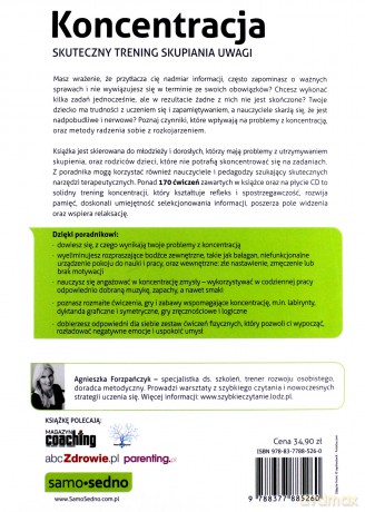 Samo Sedno - Koncentracja. Skuteczny trening [KSIĄŻKA]