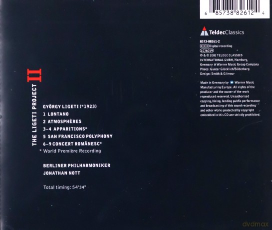 Jonathan Nott/Bp: Lige: The Ligeti Project 2 [CD]