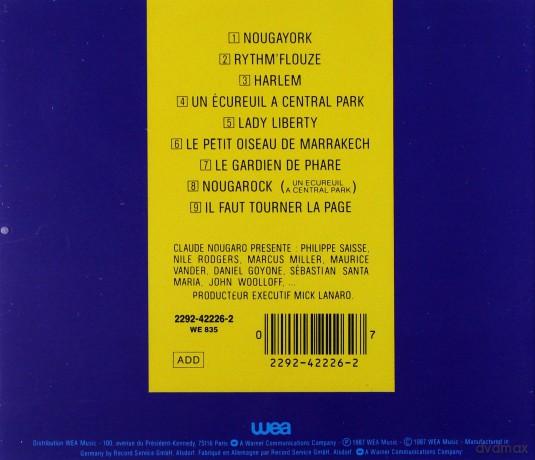 Claude Nougaro: Nougayork [CD]