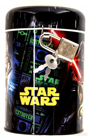 Skarbonka z kłódką Gwiezdne Wojny 10 (Star Wars)