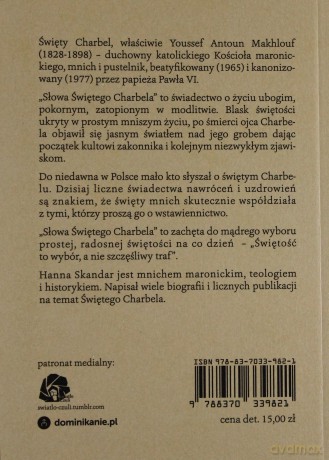 Słowa Świętego Charbela [KSIĄŻKA]