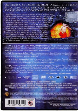 Superman edycja specjalna [4DVD]