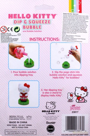 Squeezer do baniek mydlanych Hello Kitty