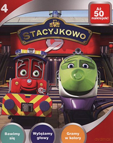 Stacyjkowo nr 4 + 50 naklejek [KSIĄŻKA]