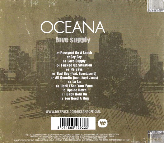 Oceana: Love Supply [CD]