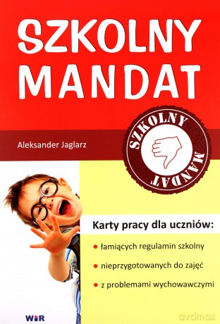 Szkolny mandat cz. 1. Karty pracy dla uczniów [KSIĄŻKA]