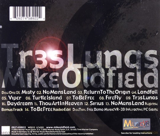 Mike Oldfield: Tres Lunas [2CD]