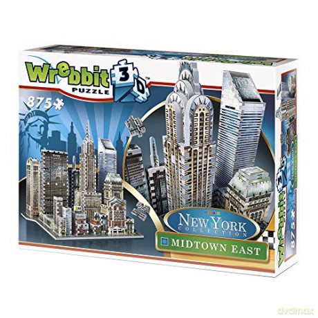 TACTIC 875 el. Wrebbit puzzle 3D New York Midtown East [PUZZLE]