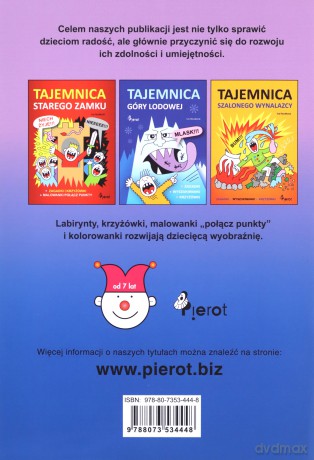 Tajemnica morskich głębin. Zagadki, krzyżówki [KSIĄŻKA]