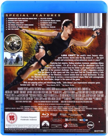 Lara Croft - Tomb Raider: Uncut Edition [Blu-Ray]