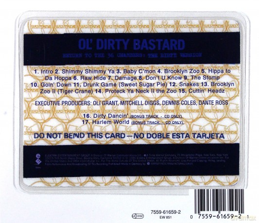 Ol'Dirty Bastard: Return To The 36 Chambers [CD]
