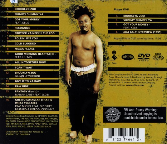 Ol'Dirty Bastard: The Definitive Ol'dirty Bastard [CD]+[DVD]