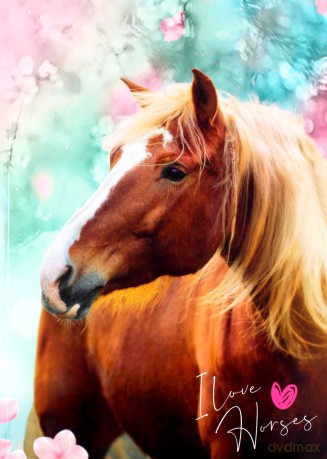 Teczka z gumką A4 Konie