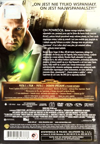 Superman: Powrót edycja specjalna [2DVD]