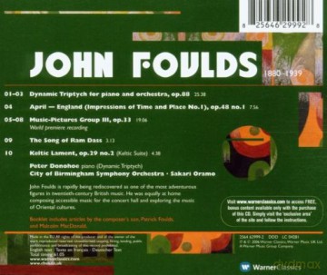 Sakari Oramo/Cbso: Foul: Dynamic Triptych/Music Piano [CD]
