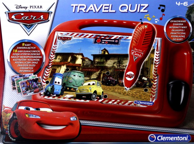 CLEMENTONI Travel Quiz. Auta [GRA]