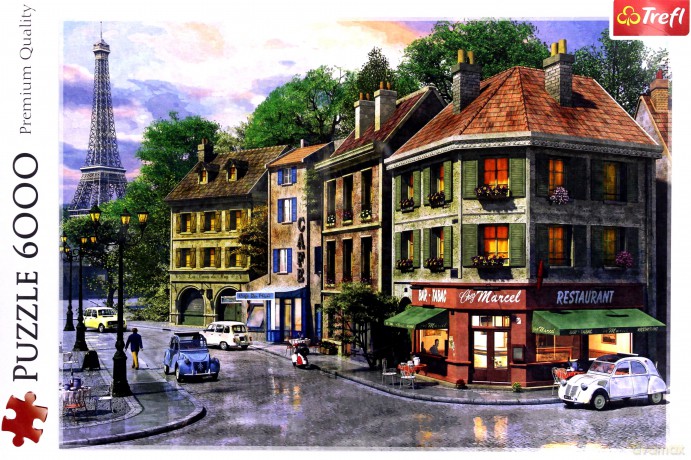 TREFL 6000 el. Uliczka Paryża [PUZZLE]