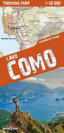 Trekking map Jezioro Como 1:50 000