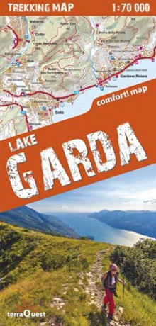 Trekking map Jezioro Garda 1:70 000