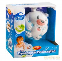 Tryskające zwierzątka różne rodzaje