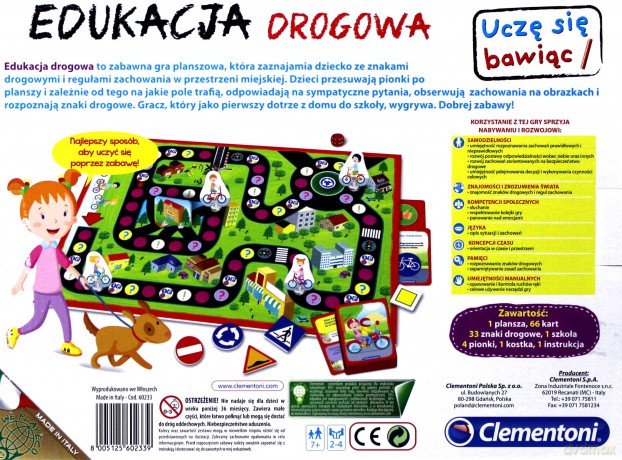 Uczę się bawiąc. Edukacja drogowa