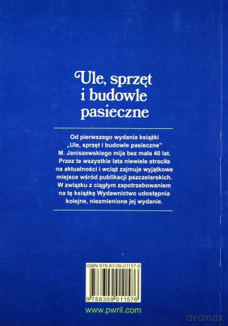Ule, sprzęt i budowle pasieczne [KSIĄŻKA]