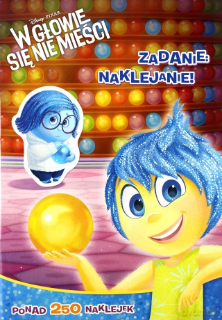 W głowie się nie mieści. Zadanie: naklejanie! [KSIĄŻKA]