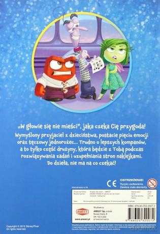 W głowie się nie mieści. Zadanie: naklejanie! [KSIĄŻKA]
