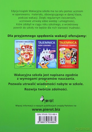 Wakacyjna szkoła klasa I [KSIĄŻKA]