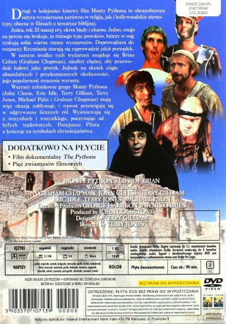Monty Python: Żywot Briana [DVD]