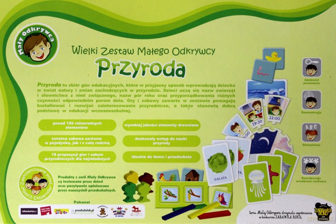 TREFL Wielki Zestaw Małego Odkrywcy Przyroda [GRA]