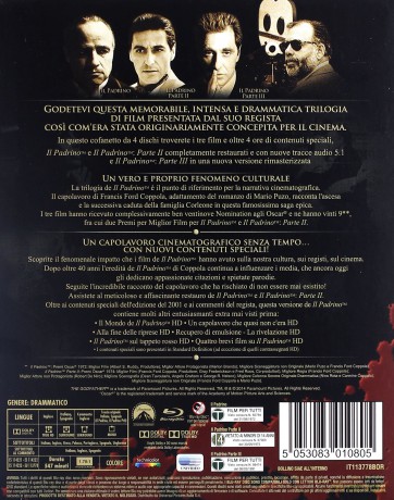Ojciec chrzestny Trylogia (4Blu-Ray)