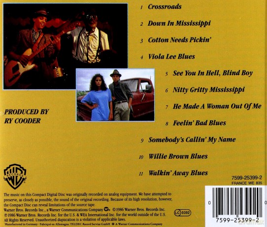 Crossroads soundtrack (Na Rozdrożu) (Ry Cooder) [CD]