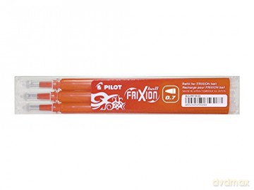 Wkład FriXion BLS-FR7 O pomarańczowy (3 szt.)
