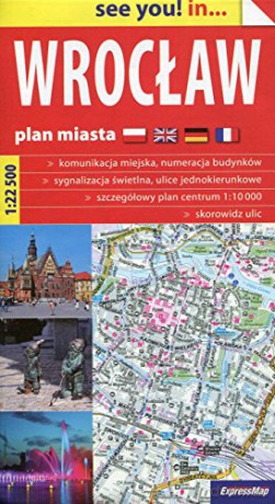 Wrocław 1:22 500 plan miasta