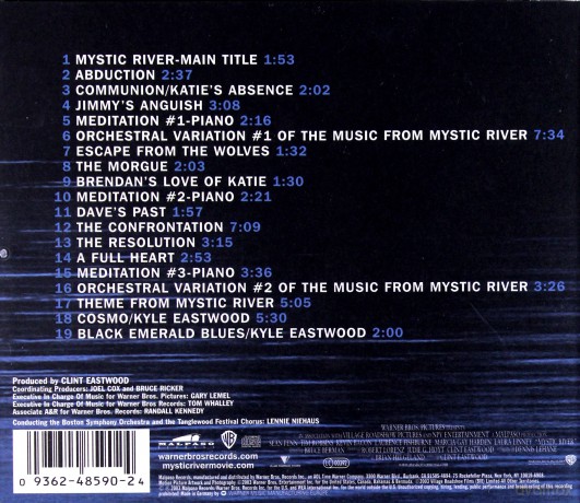 Mystic River soundtrack (Rzeka tajemnic) (Clint Eastwood) [CD]
