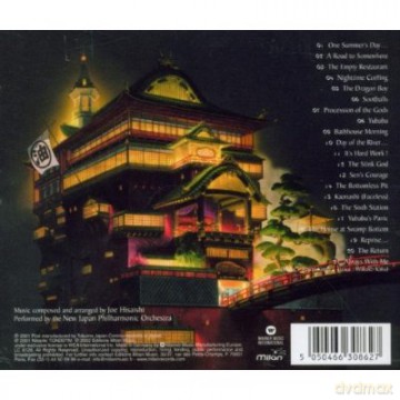 Spirited Away soundtrack (Spirited Away-W Krainie Bogów) (Joe Hisaishi) [CD]