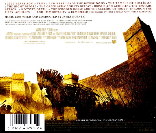 Troy soundtrack (Troja) (James Horner) [CD]