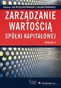 Zarządzanie wartością spółki kapitałowej [KSIĄŻKA]