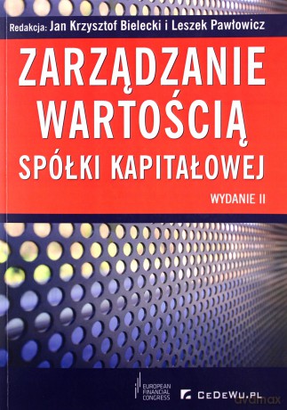 Zarządzanie wartością spółki kapitałowej [KSIĄŻKA]