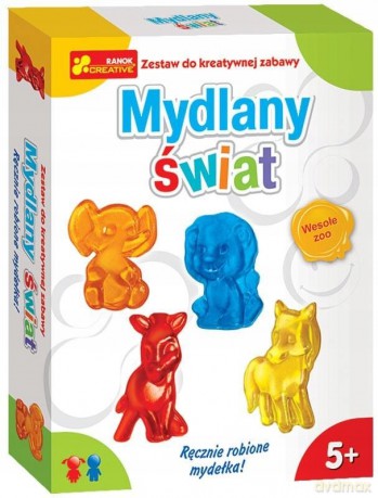 Zestaw do kreatywnej zabawy - Mydlany świat ZOO