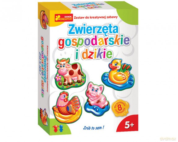 Zestaw do kreatywnej zabawy - Zwierzęta gospodararskie