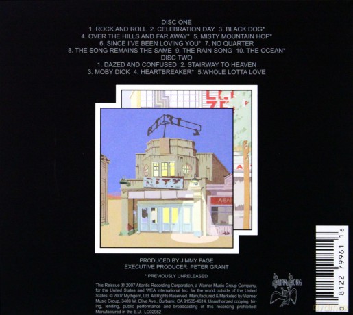 Led Zeppelin: The Song Remains The Same soundtrack (digipack) [2CD]