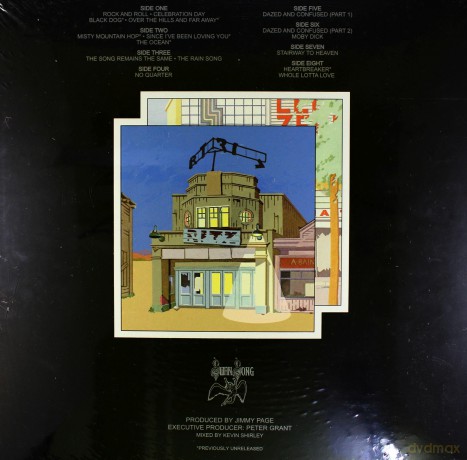 Led Zeppelin: The Song Remains The Same soundtrack (Pieśń Pozostaje Ta Sama) [4xWinyl]