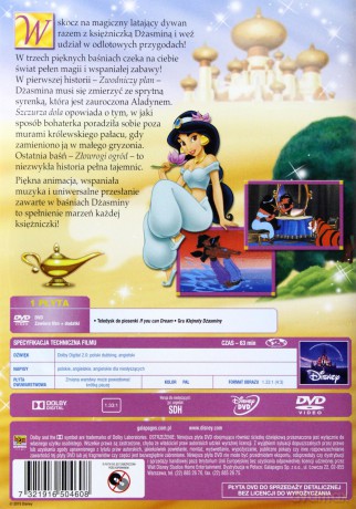 Czarodziejskie baśnie Dżasminy [DVD]