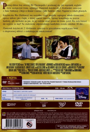 Pamiętnik księżniczki 2: Królewskie zaręczyny [DVD]